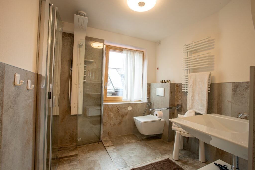 Bagno appartamento 1 chalet sebastian livigno