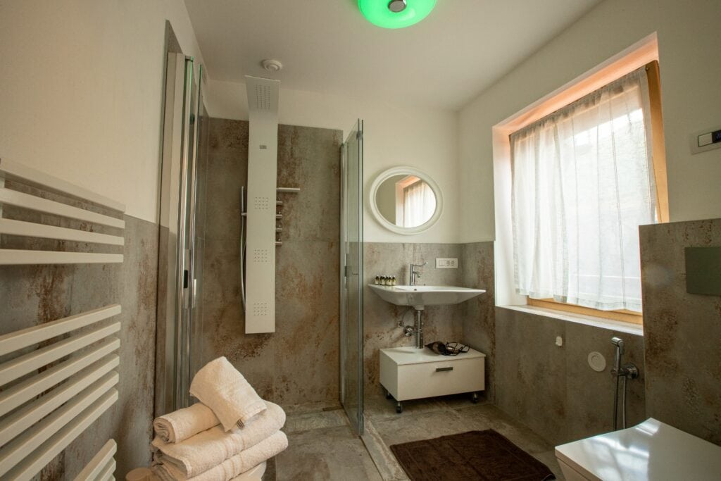 Bagno appartamento 2 chalet sebastian livigno