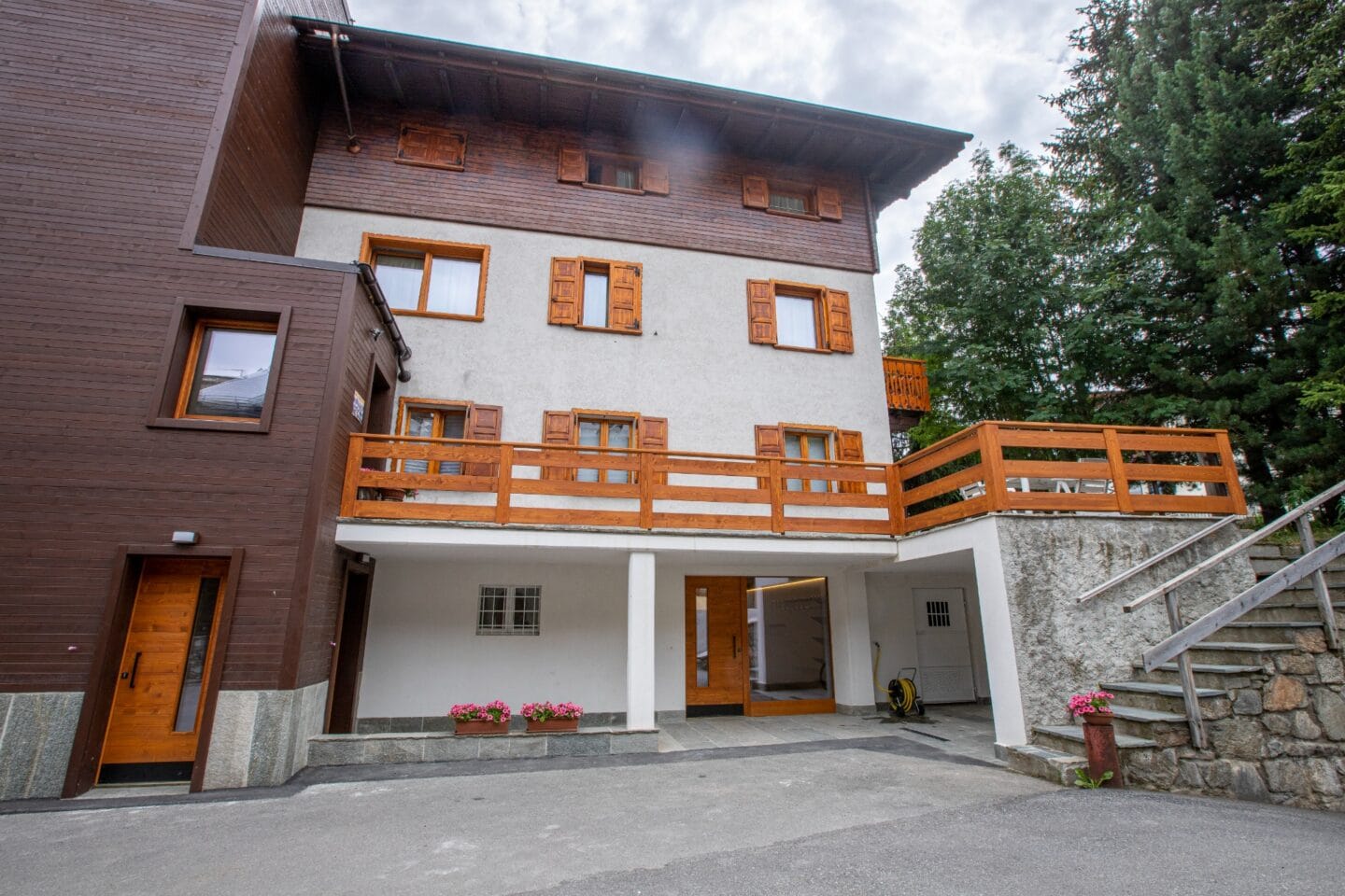 Chalet sebastian livigno esterno