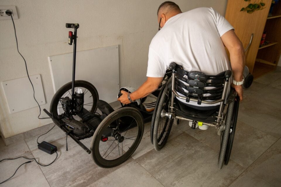 Deposito handbike appartamenti disabili chalet sebastian livigno 1