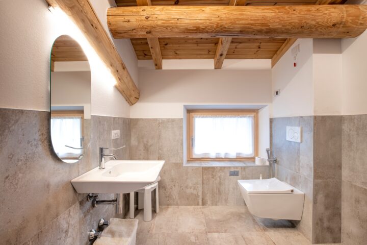 Bagno appartamento 3 chalet sebastian livigno