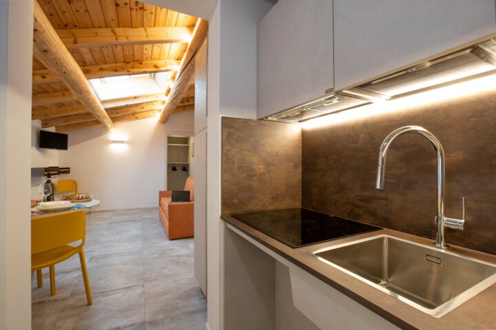 Cucina appartamento 3 chalet sebastian livigno