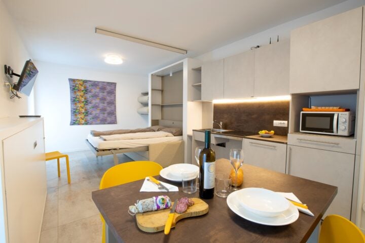 Open space appartamento 2 chalet sebastian livigno