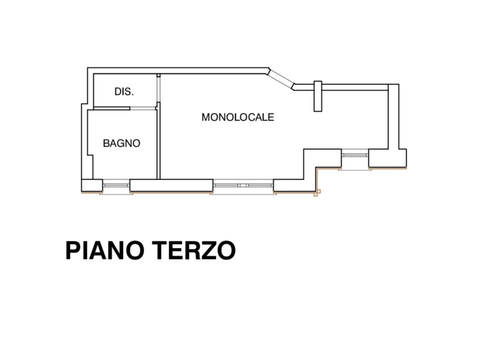Piantina appartamento 3 chalet sebastian livigno